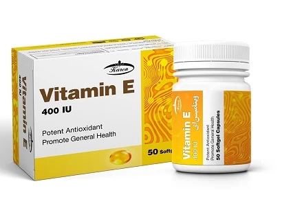 معرفی محصول جدید ویتامین ای 400 واحدی کارن(Vitamin E 400IU)